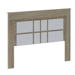 Pack de Dormitorio con Cabecero de 160 x 120 cm + 2 Mesitas de Noche + Cómoda | Color Cambria y Blanco